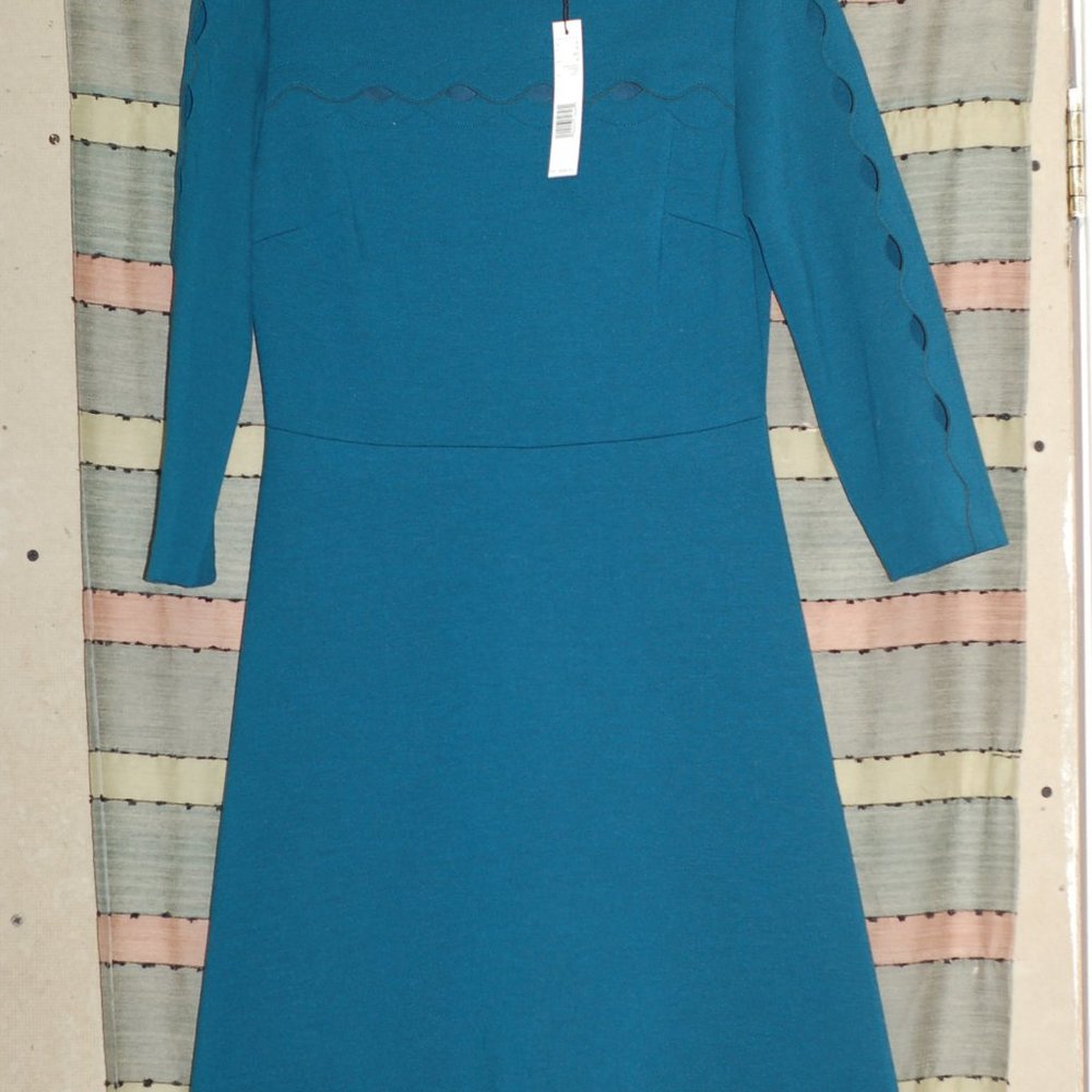 Elie Tahari Senna Dress Turquoise New with tag